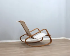 Vintage Dondolo Schaukelstuhl von Crassevig, 1970er