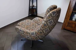 Vintage Drehstühle mit Hoher Rückenlehne von Up Závody, 1960er, 2er Set