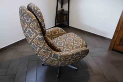 Vintage Drehstühle mit Hoher Rückenlehne von Up Závody, 1960er, 2er Set