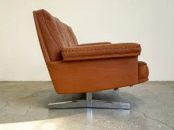 Vintage DS-31 Drei-Sitzer Sofa aus Cognacfarbenem Leder von de Sede, 1970er