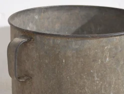 Vintage Eimer aus Metall, 1920, 3er Set