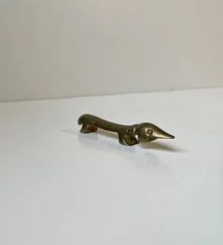 Vintage Flaschenöffner aus Messing von Bosse, 1950er