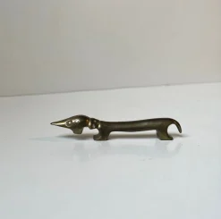 Vintage Flaschenöffner aus Messing von Bosse, 1950er