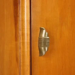 Vintage Flurschrank mit Konsole aus Glas, 1950er