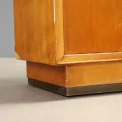 Vintage Flurschrank mit Konsole aus Glas, 1950er