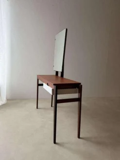 Vintage Frisiertisch aus Mahagoni & Teak, 1960er