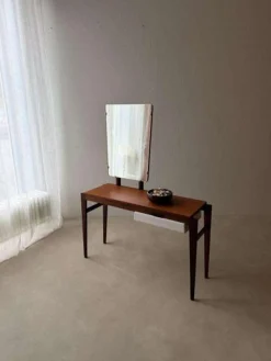 Vintage Frisiertisch aus Mahagoni & Teak, 1960er