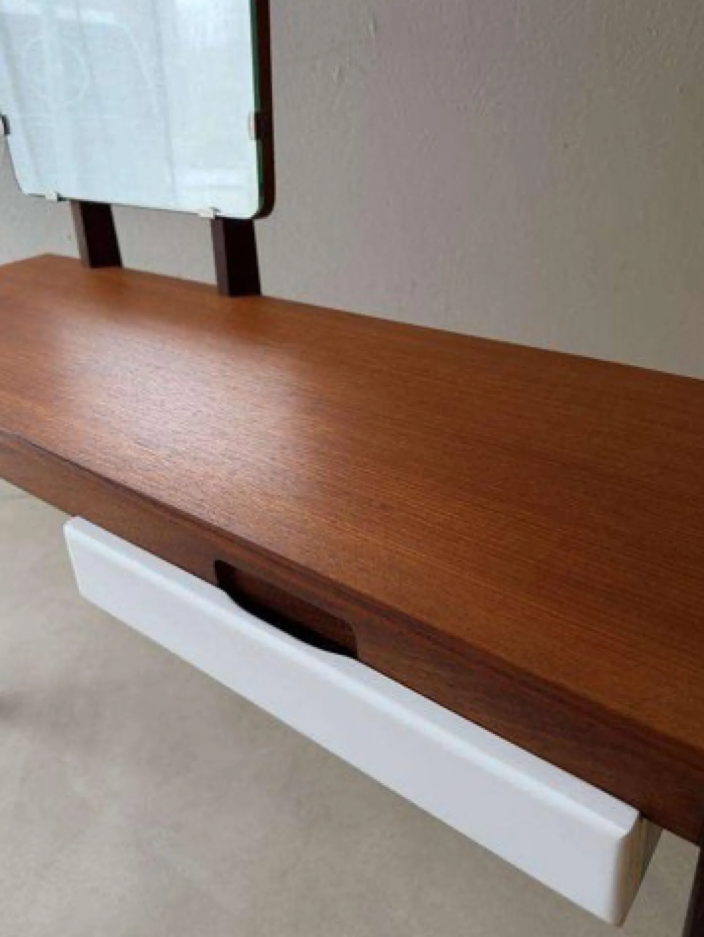 Vintage Frisiertisch aus Mahagoni & Teak, 1960er