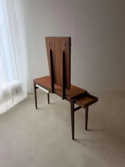 Vintage Frisiertisch aus Mahagoni & Teak, 1960er