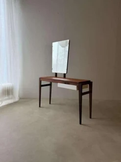 Vintage Frisiertisch aus Mahagoni & Teak, 1960er