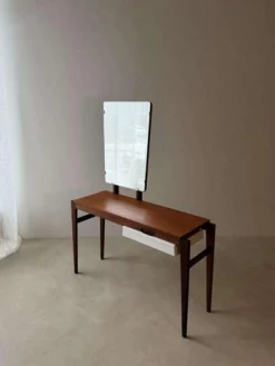 Vintage Frisiertisch aus Mahagoni & Teak, 1960er