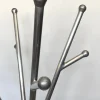 Vintage Garderobe aus Aluminium von Reggio Emilia, Italien, 1970er