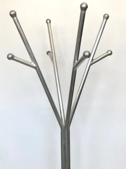 Vintage Garderobe aus Aluminium von Reggio Emilia, Italien, 1970er
