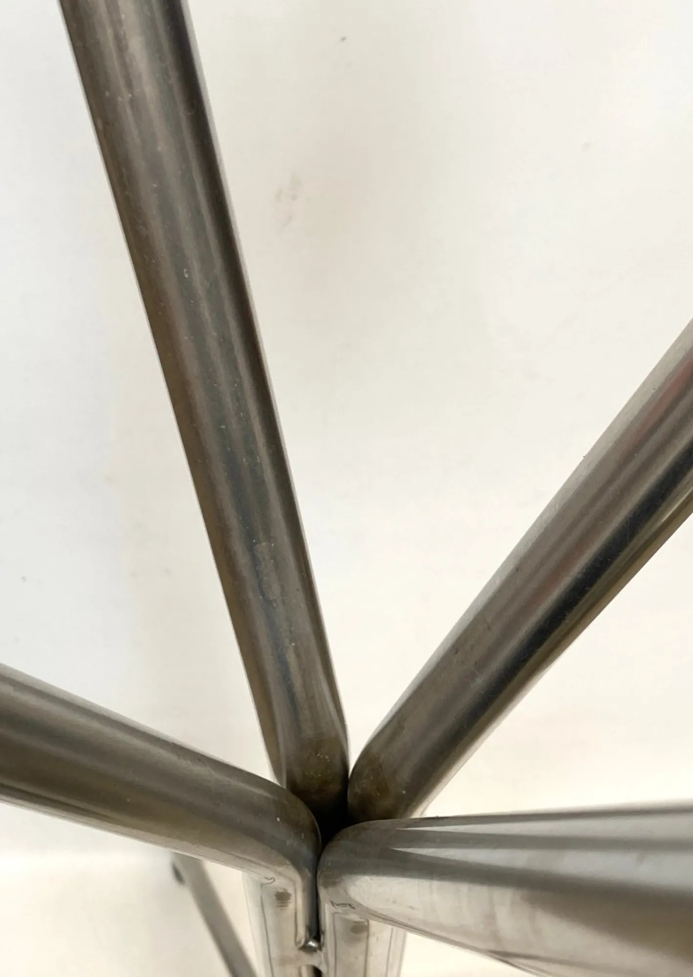 Vintage Garderobe aus Aluminium von Reggio Emilia, Italien, 1970er