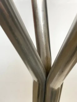 Vintage Garderobe aus Aluminium von Reggio Emilia, Italien, 1970er