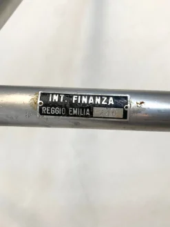 Vintage Garderobe aus Aluminium von Reggio Emilia, Italien, 1970er