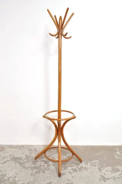 Vintage Garderobe aus Buche von Thonet, 1920er