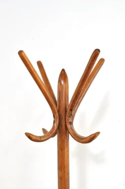 Vintage Garderobe aus Buche von Thonet, 1920er