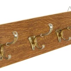Vintage Garderobe aus Holzfurnier, 1950er
