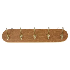 Vintage Garderobe aus Holzfurnier, 1950er