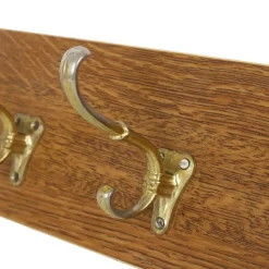 Vintage Garderobe aus Holzfurnier, 1950er