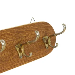 Vintage Garderobe aus Holzfurnier, 1950er
