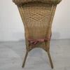 Vintage Gartenstuhl aus Rattan, 1960er