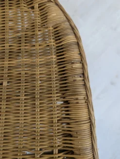 Vintage Gartenstuhl aus Rattan, 1960er