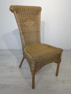 Vintage Gartenstuhl aus Rattan, 1960er