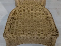 Vintage Gartenstuhl aus Rattan, 1960er