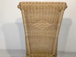 Vintage Gartenstuhl aus Rattan, 1960er
