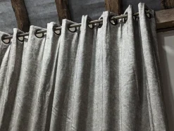 Vintage gefütterte schwere Vorhänge