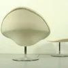 Vintage Globe Sessel & Fußhocker von Pierre Paulin für Artifort, 1960er