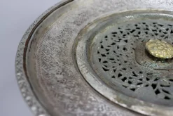 Vintage gravierte afghanische Vintage Kanne und Becken aus Kupfer, 1920er