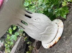 Vintage Gusseisen Pilz Gartenlaterne