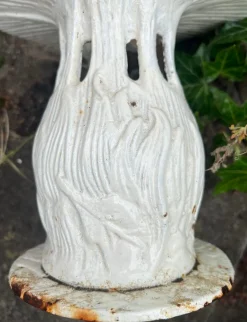 Vintage Gusseisen Pilz Gartenlaterne
