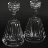 Vintage Harcourt Talleyrand Kristallglas Dekanter Baccarat zugeschrieben, 1950er, 2er Set