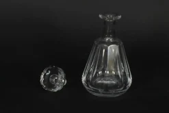 Vintage Harcourt Talleyrand Kristallglas Dekanter Baccarat zugeschrieben, 1950er, 2er Set