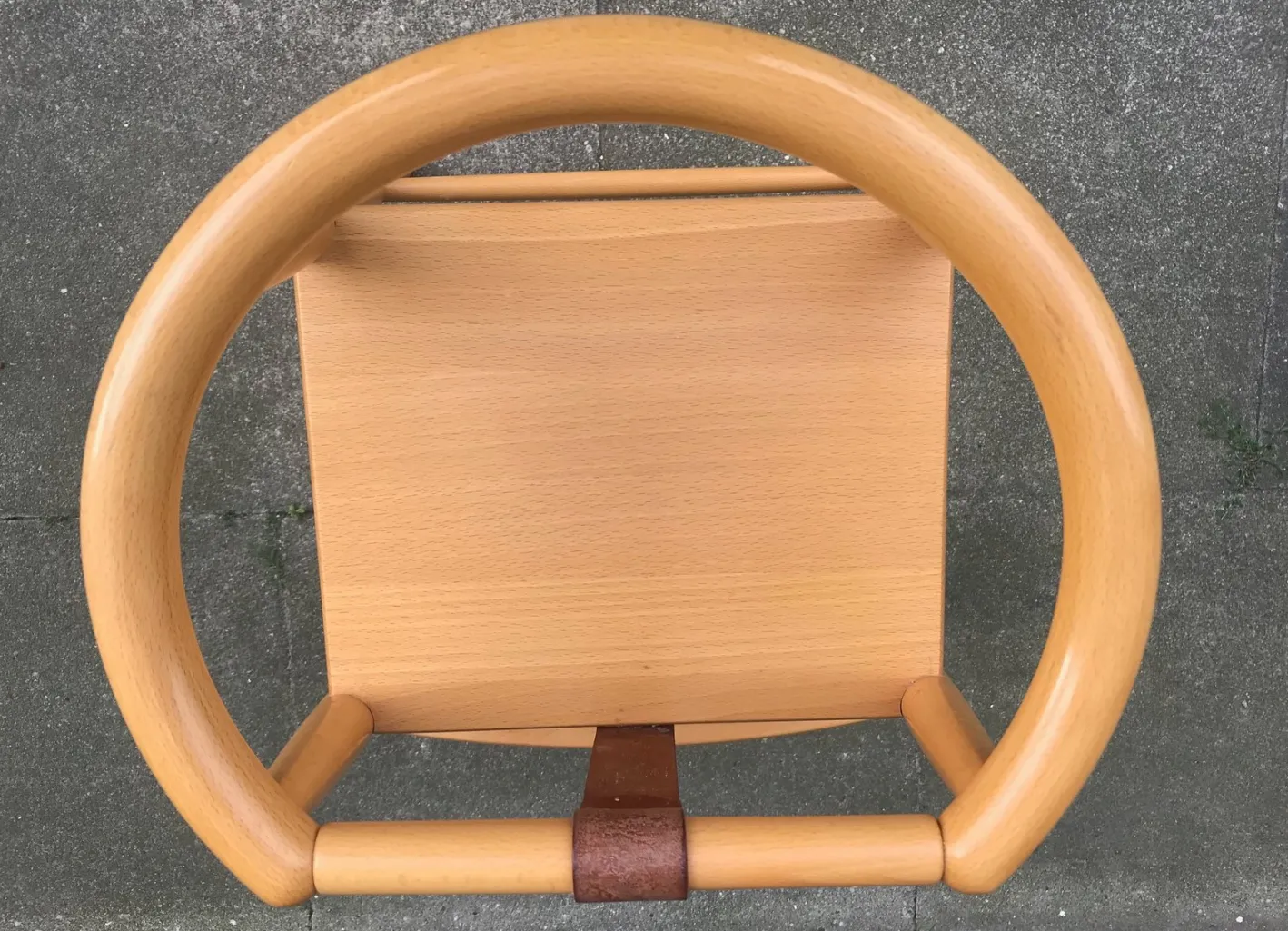 Vintage High Baby Chair in Beech by Nanna Ditzel