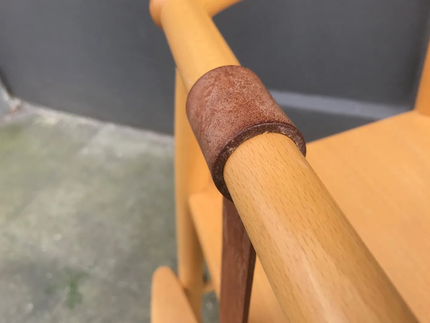 Vintage High Baby Chair in Beech by Nanna Ditzel