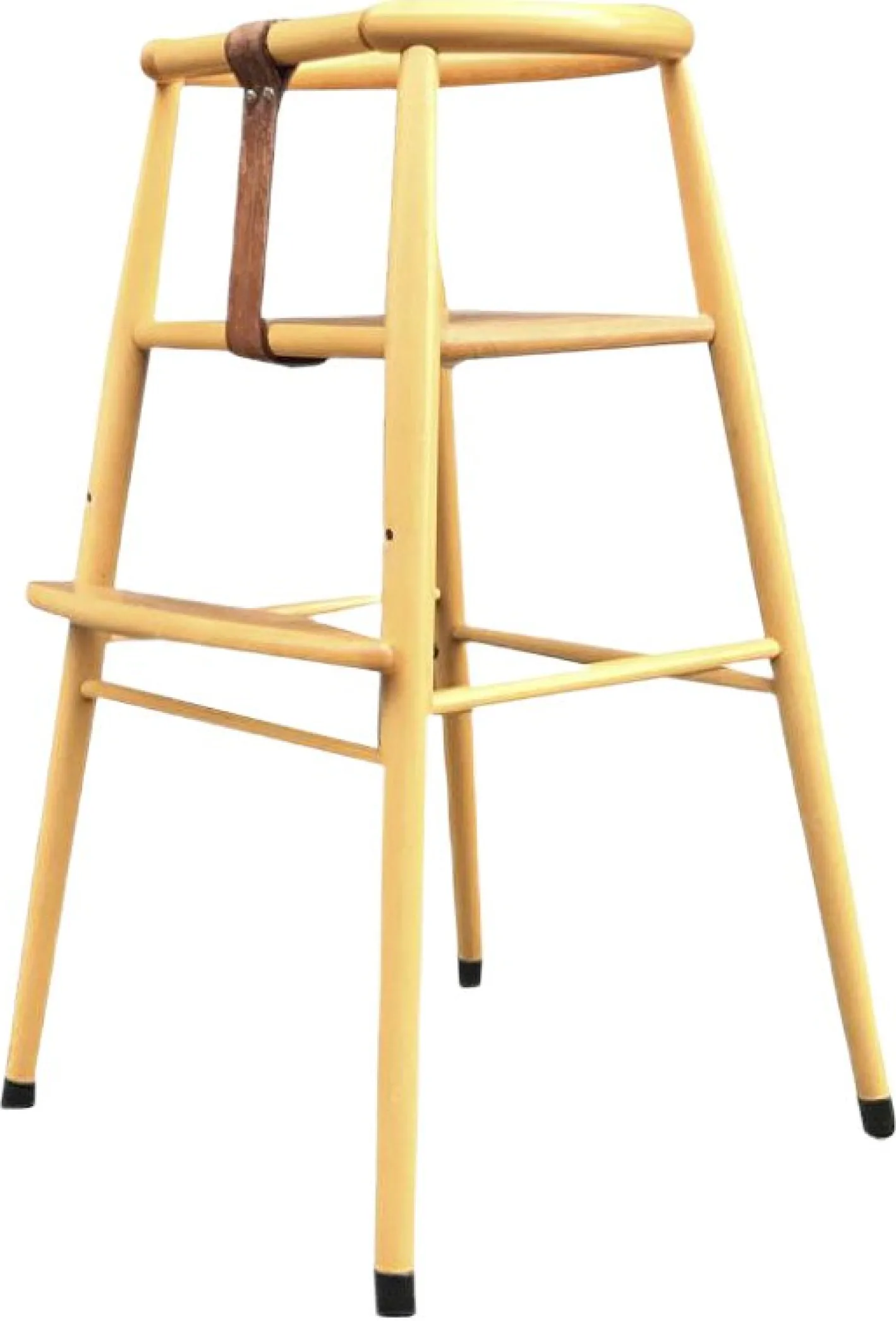Vintage High Baby Chair in Beech by Nanna Ditzel
