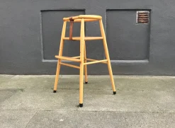 Vintage High Baby Chair in Beech by Nanna Ditzel