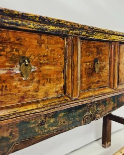 Vintage Holz Konsolentisch, 1920er