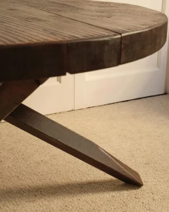 Vintage Holztisch, Niederlande, 1950er