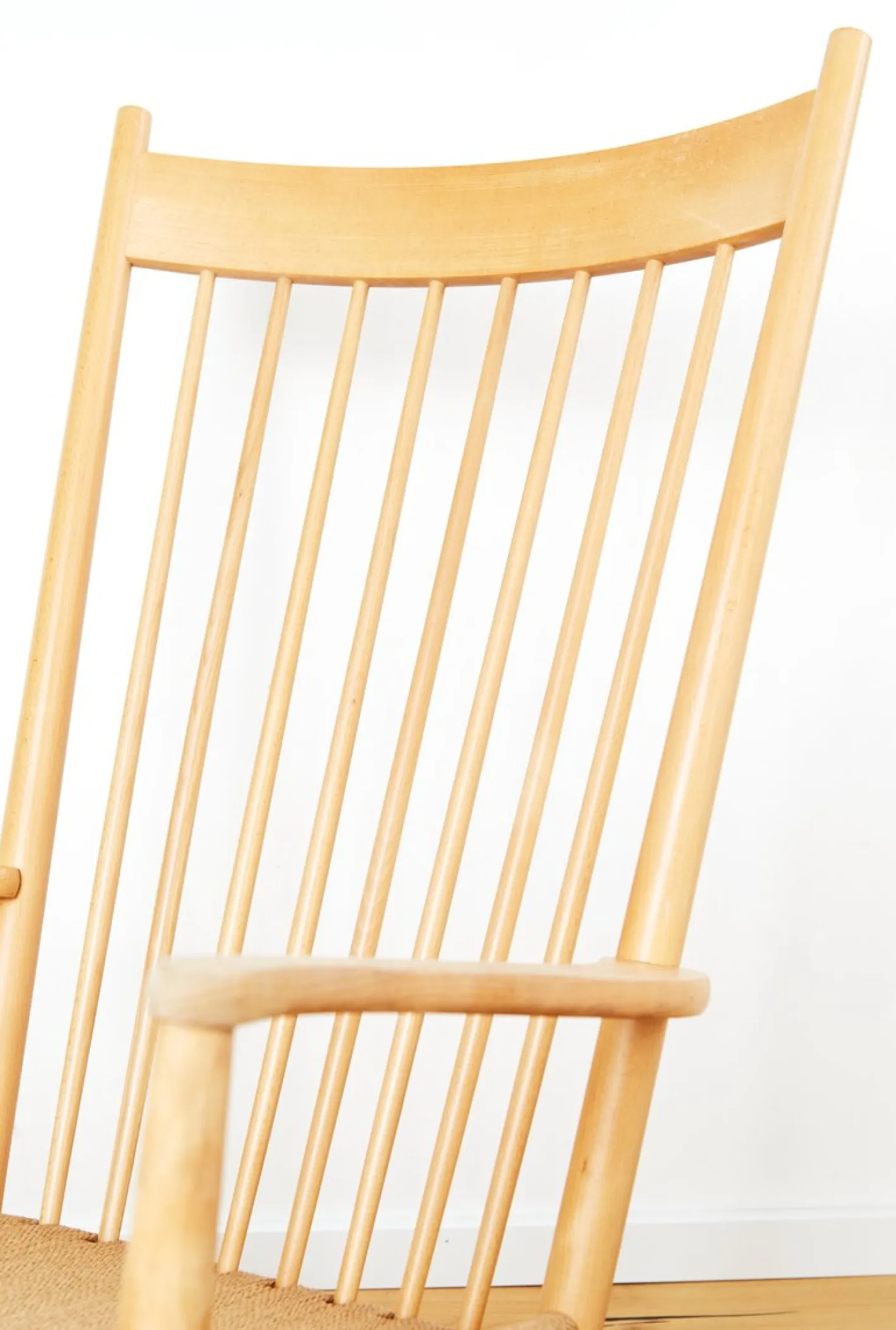 Vintage J16 Schaukelstuhl von Hans J. Wegner für FDB Møbler, 1960er