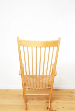 Vintage J16 Schaukelstuhl von Hans J. Wegner für FDB Møbler, 1960er