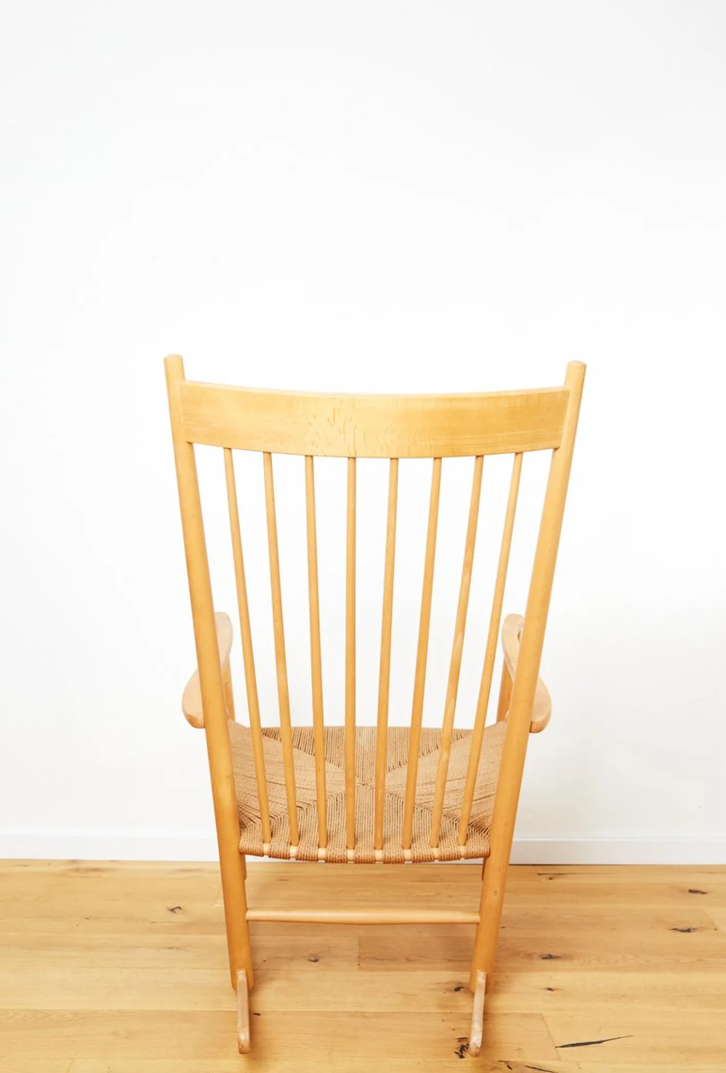Vintage J16 Schaukelstuhl von Hans J. Wegner für FDB Møbler, 1960er
