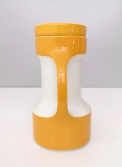 Vintage Kaffee- oder Teeservice von Riccardo Schweizer für Pagnossin Ceramica, 1970er, 16 Set