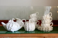 Vintage Kaffeeservice aus Porzellan von Henriette, 1990er, 10er Set