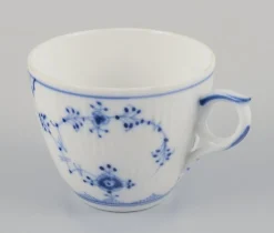 Vintage Kaffeetassen mit Untertassen aus Porzellan von Royal Copenhagen, 1930er, 8er Set